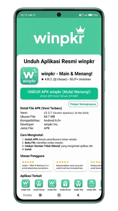 Panduan Lengkap Unduh APK winpkr untuk Android